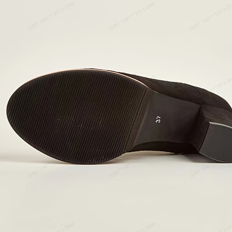 Lydia™ – Escarpins à lacets confortables à talon stable