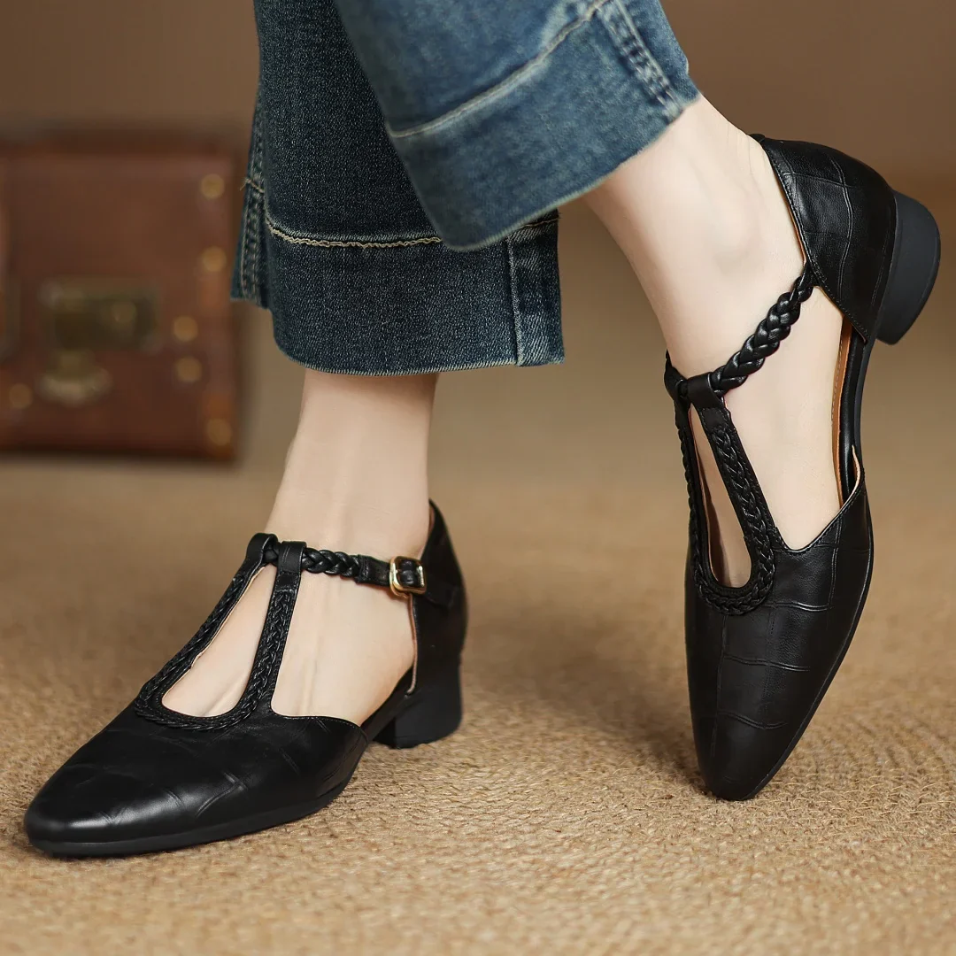 Elena™ – Chaussures en cuir à confort supérieur ⏐ Édition Premium