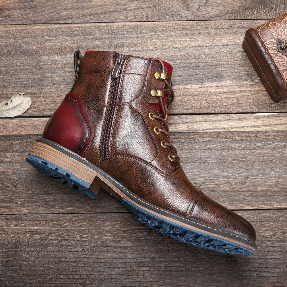Raphaël - Bottes Oxford en cuir classiques pour hommes