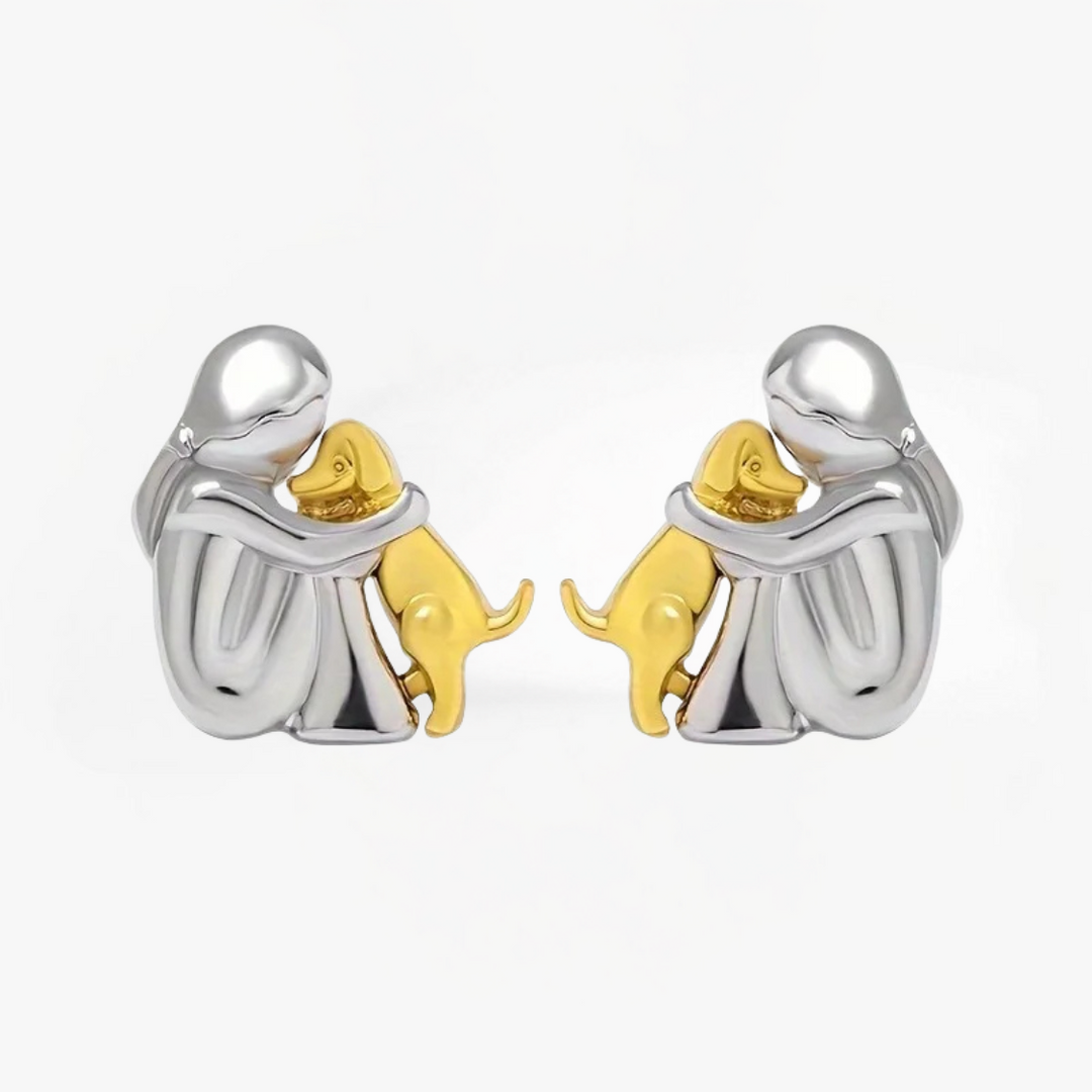 Lisa™ - Boucles d’Oreilles Icône Chien