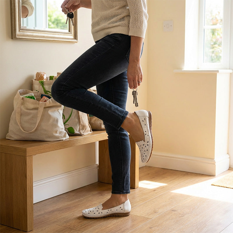 Éliorane | Mocassins Ajourés Confort Élégant